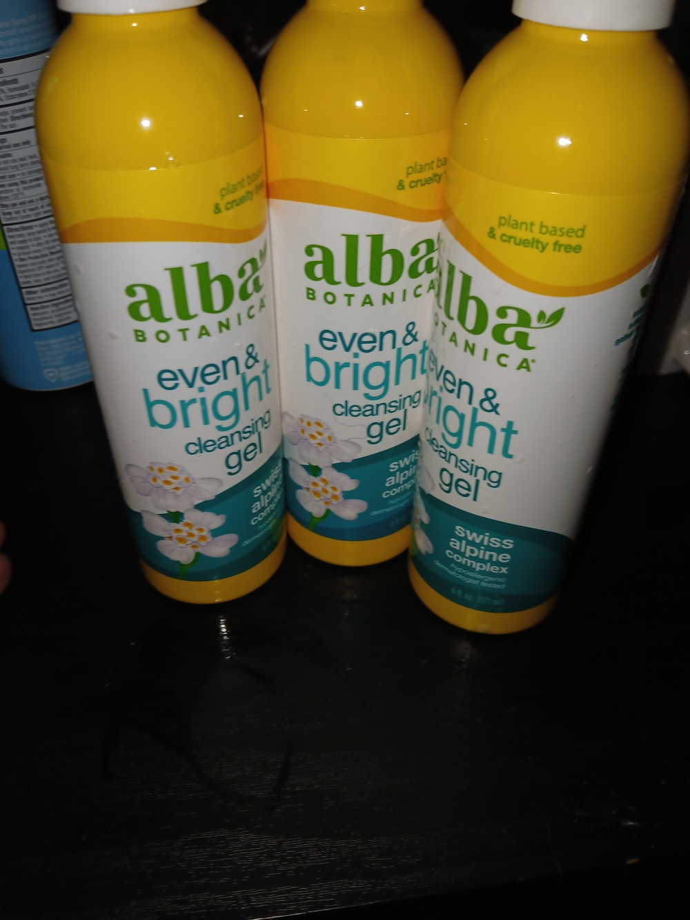 Alba Botanica Even & Bright Cleansing Gel - 5 Bottles Total Each 6 Fl.oz